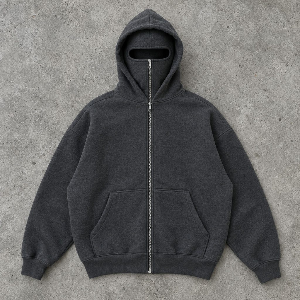 Phantom Hoodie Gris Oscuro
